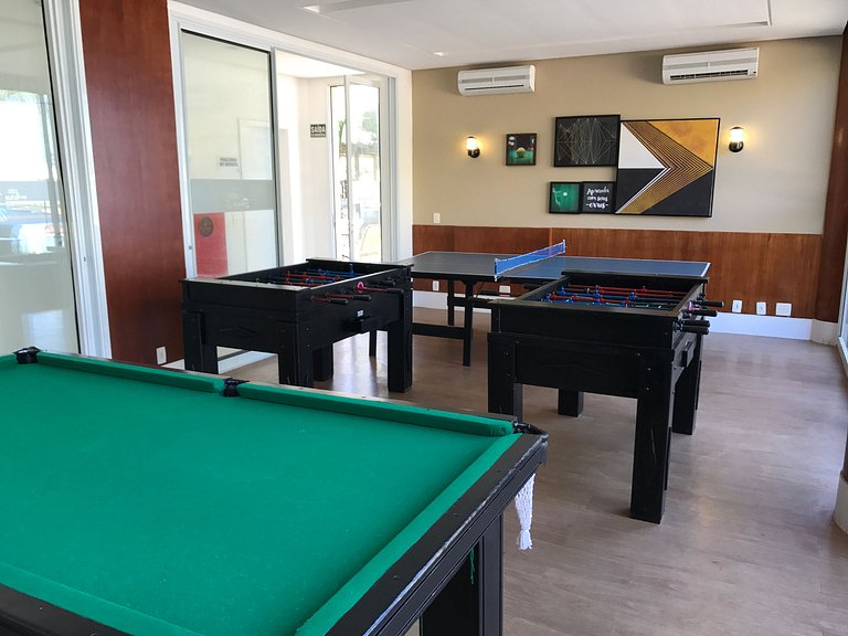 Beach Living 02 Qts Vista Parcial Mar Climatizado