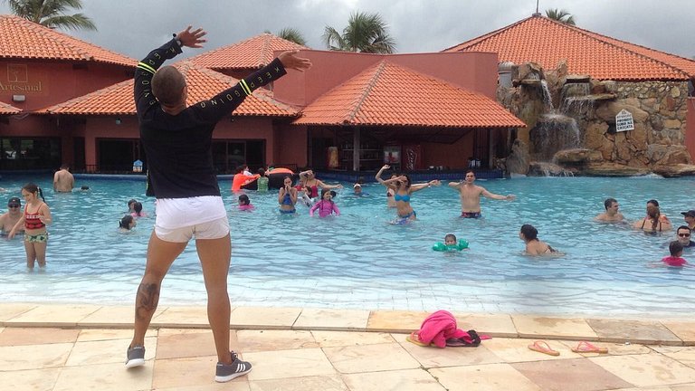 Aquaville, pé-na-areia, lazer, 900m do Beach Park