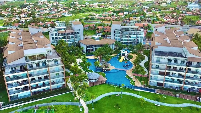 Beach Living Terreo 03 Qtos Frente ao Toboágua