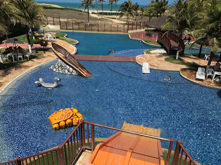 Beach Living 03 Qts, Lindo, Luxo, Vista Mar