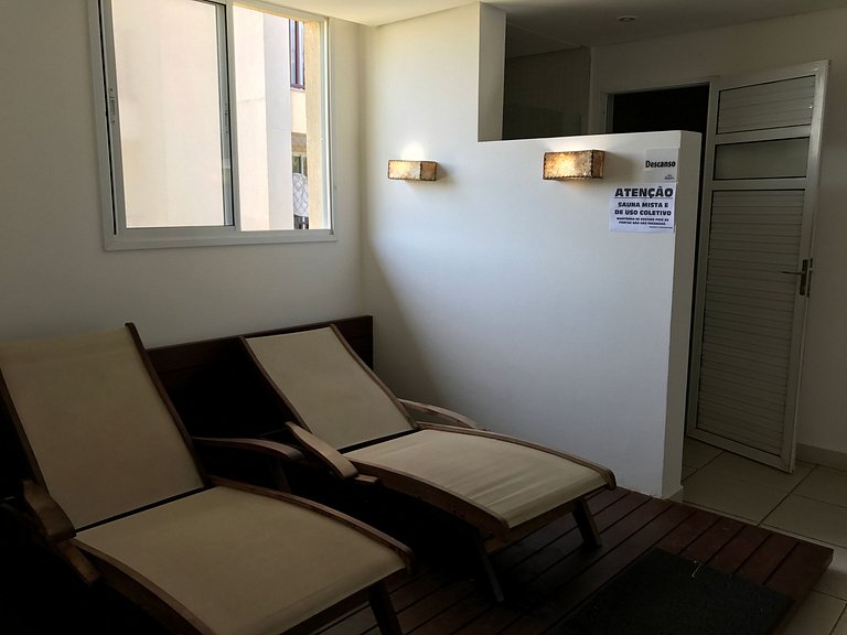 Beach Living Pe na areia 02 Qts Nascente