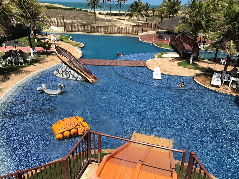 Beach Living Pe na areia 02 Qts Nascente