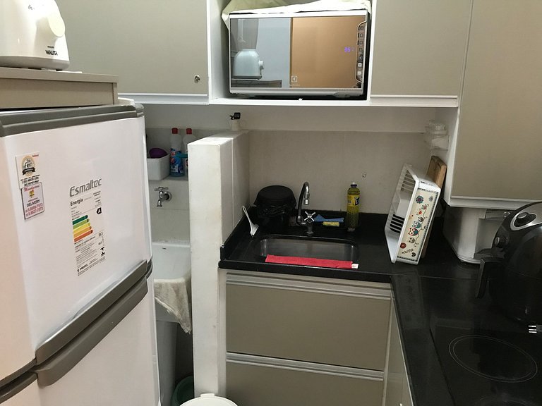 Beach Living 02 Qts Vista Parcial Mar Bem decorado