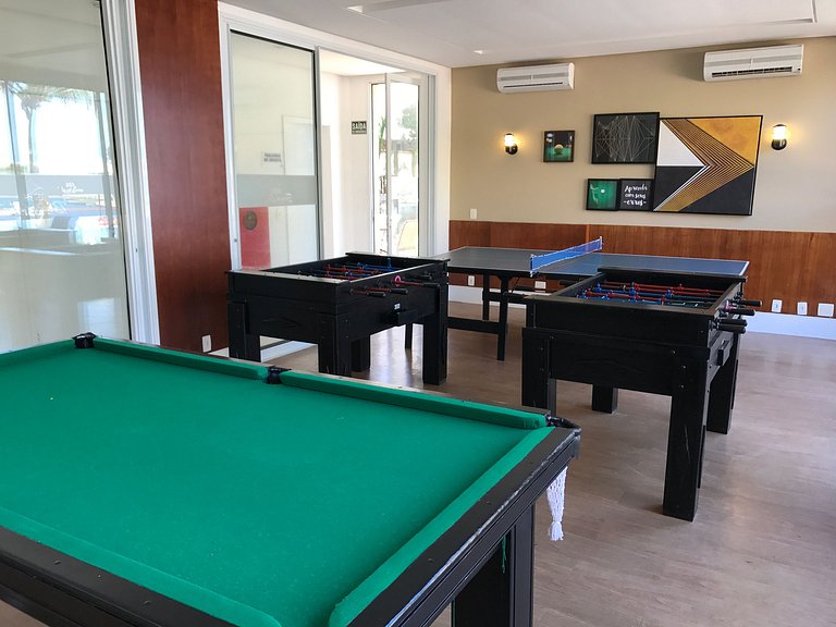 Beach Living Pe n areia 400m do Beach Park 02 Qtos