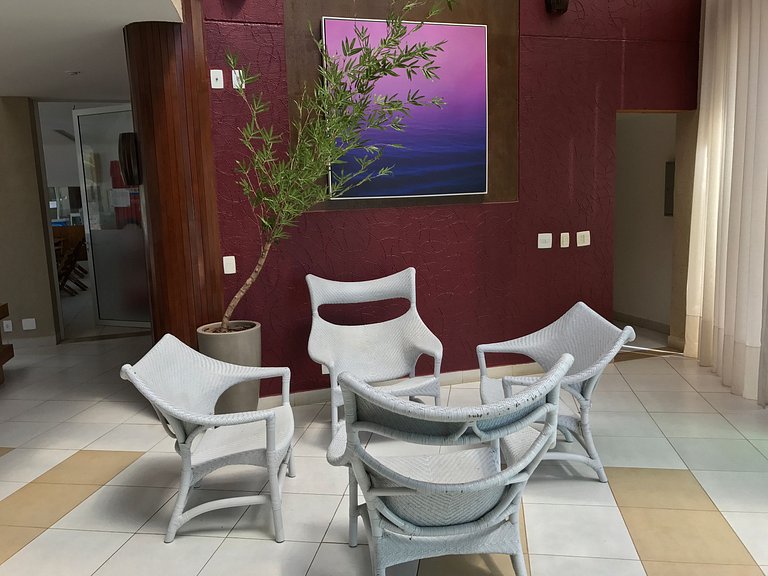 Beach Living Pe n areia 400m do Beach Park 02 Qtos