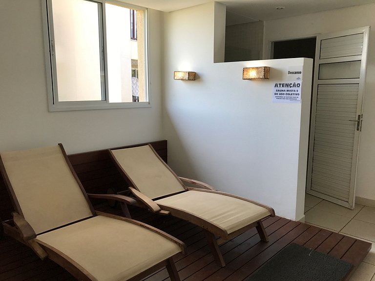 Beach Living Pe n areia 400m do Beach Park 02 Qtos