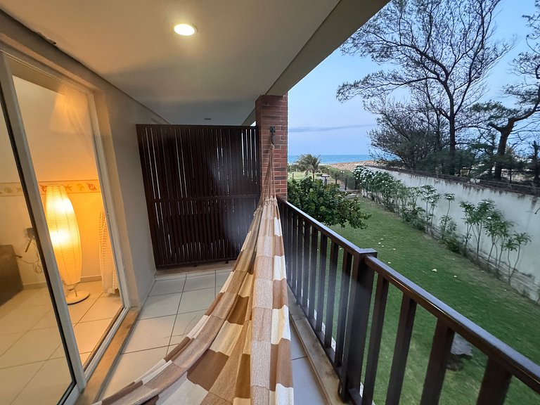 Beach Living 02 Qts Vista Parcial Mar Climatizado