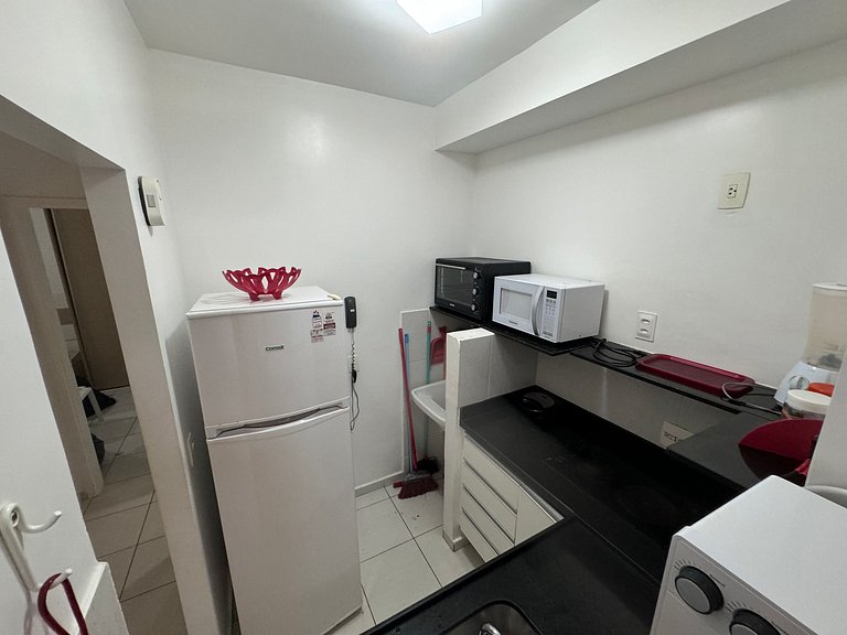 Beach Living 02 Qts Vista Parcial Mar Climatizado