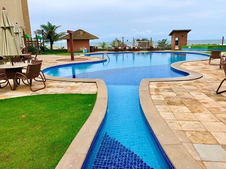 TerrraMaris Duplux, luxo, jacuzzi e churrasqueira