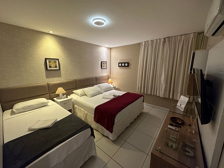 TerraMaris - LIndo Apto pé na areia, familia.