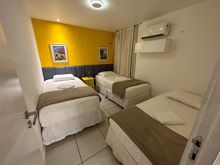 TerraMaris - LIndo Apto pé na areia, familia.