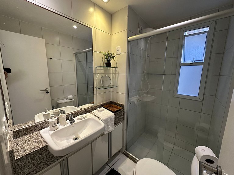 TerraMaris - LIndo Apto pé na areia, familia.