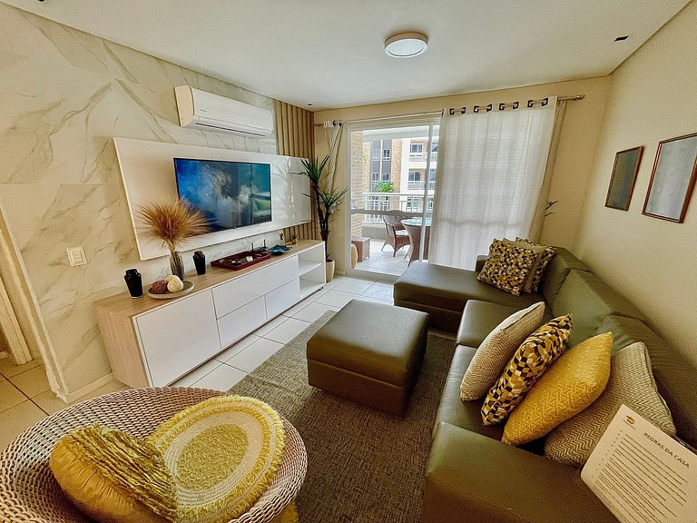 TerraMaris - LIndo Apto pé na areia, familia.