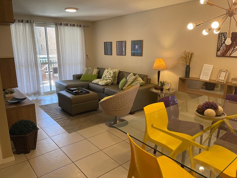 TerraMaris - LIndo Apto pé na areia, familia.