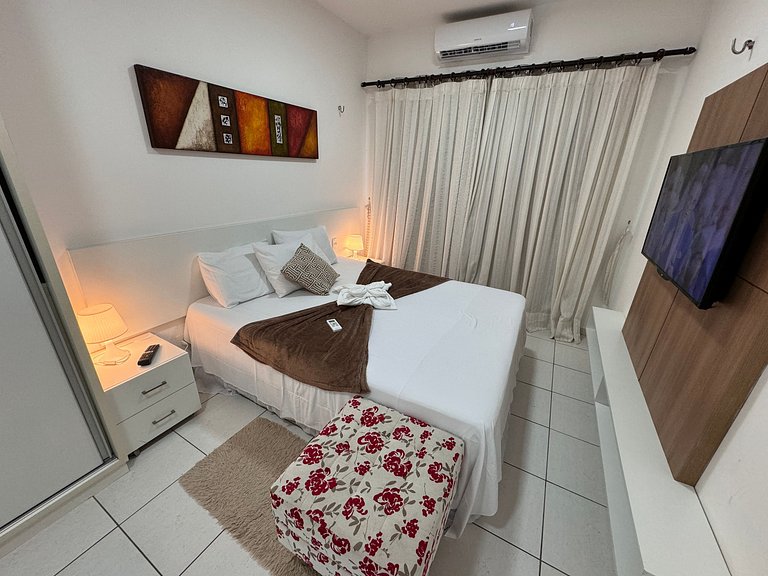 Beach Living Pe n areia 400m do Beach Park 02 Qtos