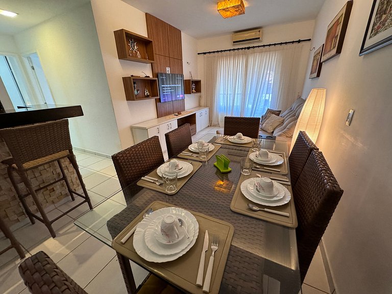 Beach Living Pe n areia 400m do Beach Park 02 Qtos