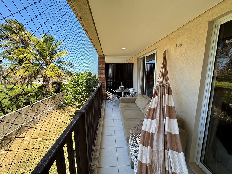 Beach Living Pe n areia 400m do Beach Park 02 Qtos