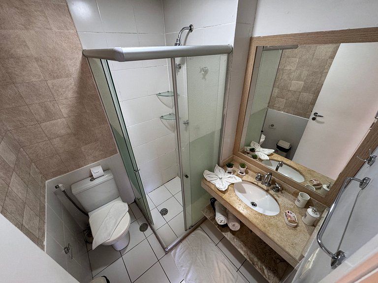 Beach Living Pe n areia 400m do Beach Park 02 Qtos