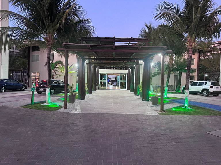 Beach Living Pe n areia 400m do Beach Park 02 Qtos