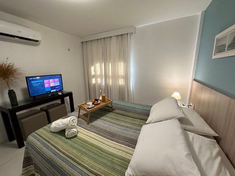 TerraMaris - LIndo Ap Familia Vista mar 3 quartos