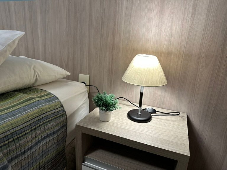 TerraMaris - LIndo Ap Familia Vista mar 3 quartos