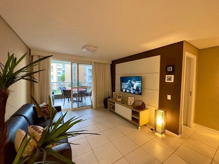 TerraMaris - LIndo Ap Familia Vista mar 3 quartos