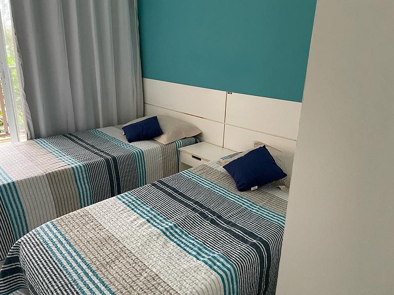 Beach Living 02 Qts Vista Parcial Mar Nascente