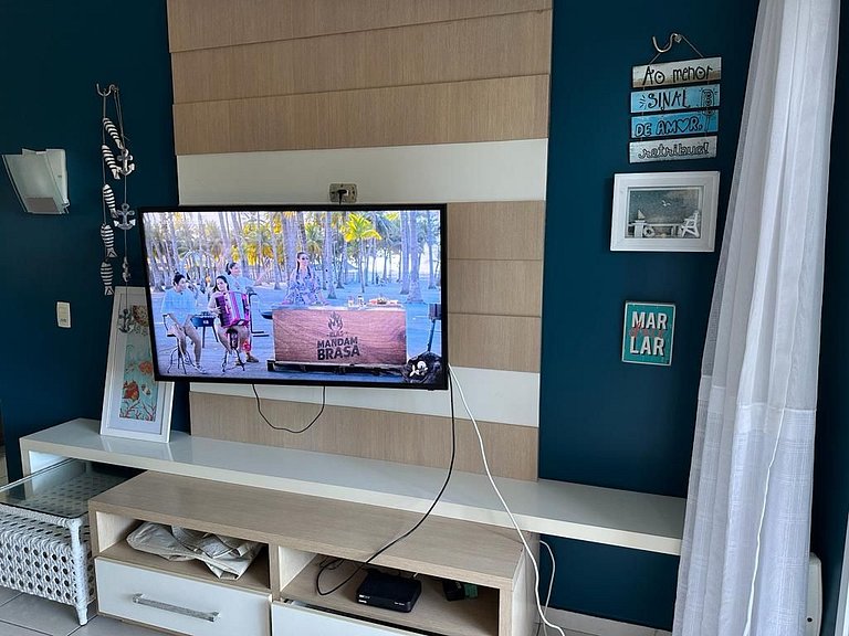 Beach Living 02 Qts Vista Parcial Mar Nascente