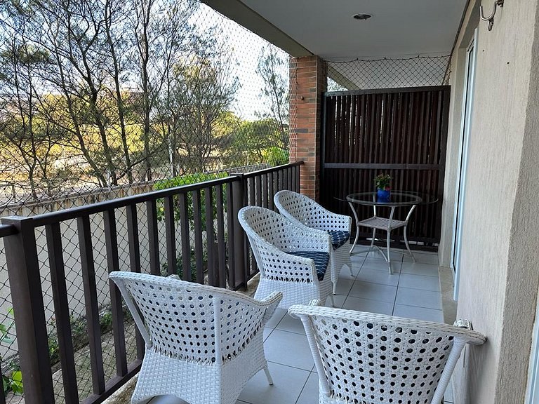 Beach Living 02 Qts Vista Parcial Mar Nascente