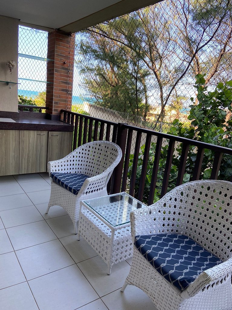 Beach Living 02 Qts Vista Parcial Mar Nascente