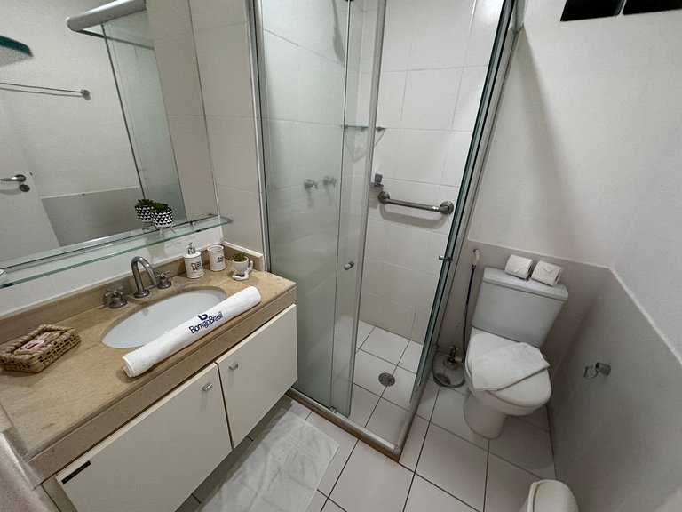 Beach Living 02 Qts Vista Parcial Mar Nascente