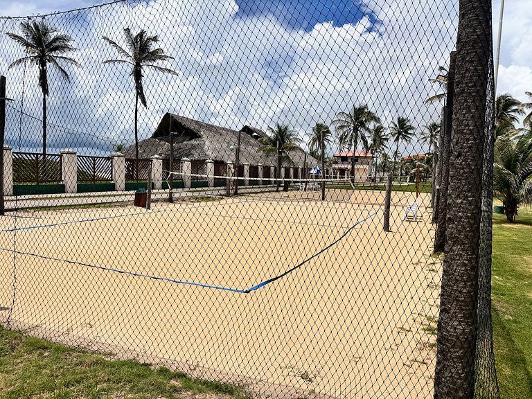 Aquaville, pé-na-areia, lazer, 900m do Beach Park