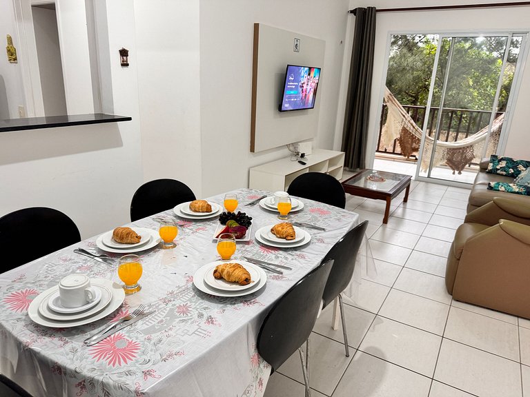 Beach Living Pe na areia 02 Qts Nascente