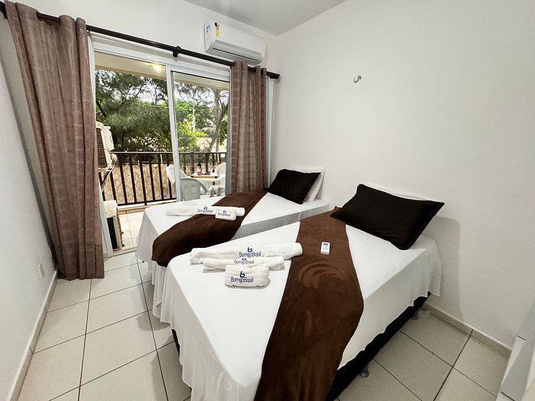 Beach Living Pe na areia 02 Qts Nascente