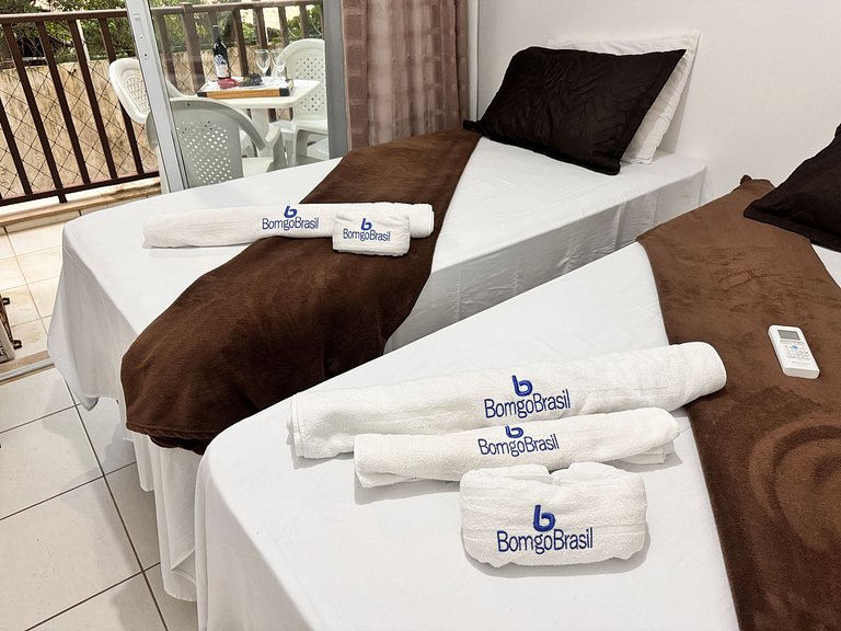 Beach Living Pe na areia 02 Qts Nascente