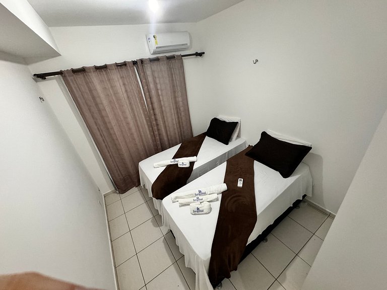 Beach Living Pe na areia 02 Qts Nascente