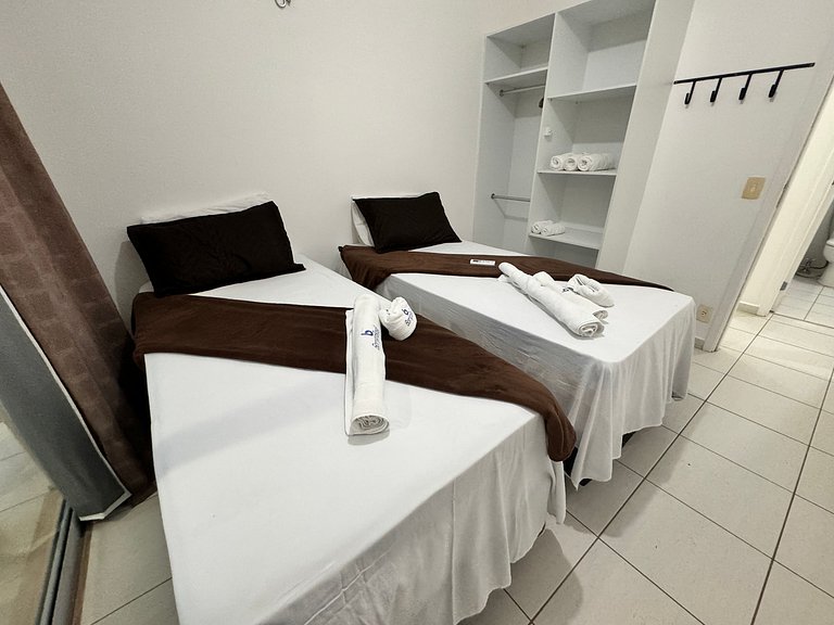 Beach Living Pe na areia 02 Qts Nascente