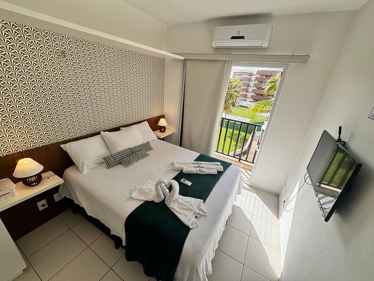 Beach Living 02 Qts todo climatizado bem decorado