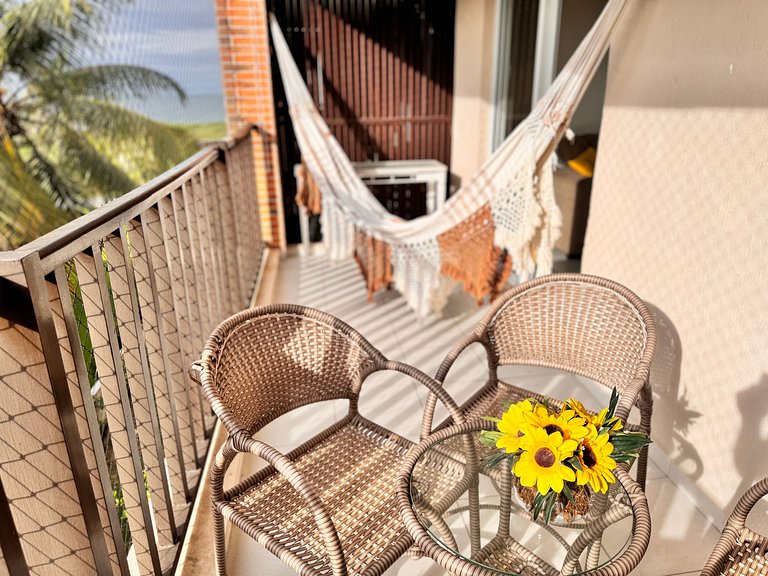 Beach Living 02 Qts todo climatizado bem decorado