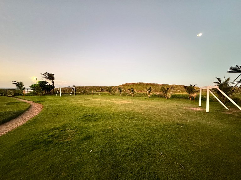 GranSol, Terreo, Pé na areia, 03 qtos, 10 hóspedes, a 600m d