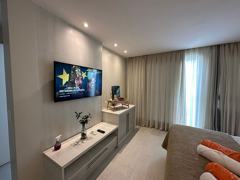 Lindo Luxo Duplex frente mar