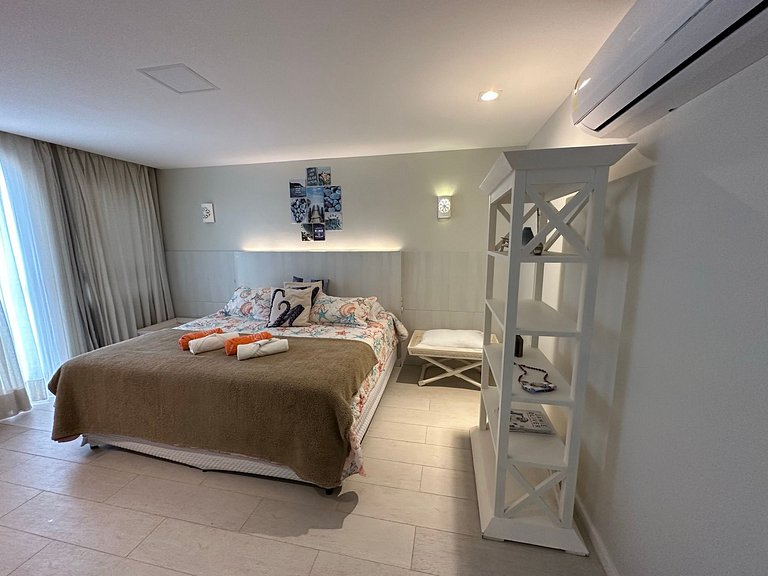 Lindo Luxo Duplex frente mar