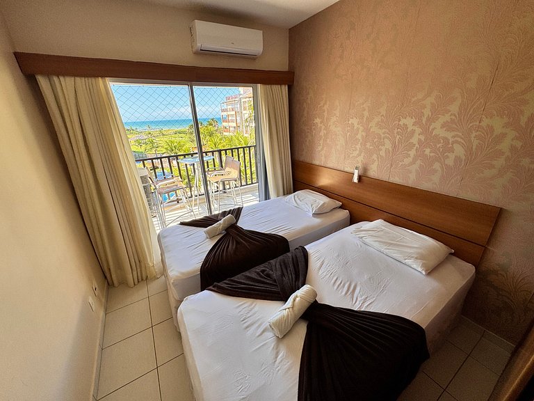 Beach Living 03 Qts Vista Mar e Complexo