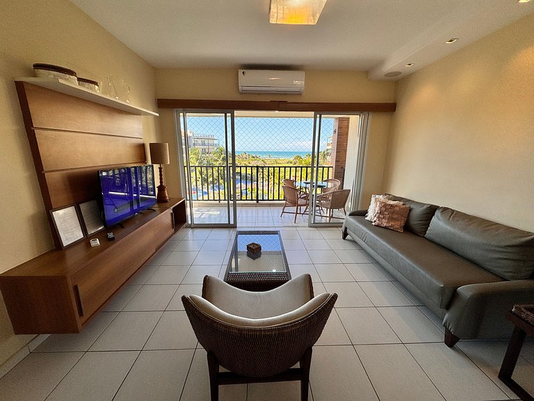 Beach Living 03 Qts Vista Mar e Complexo