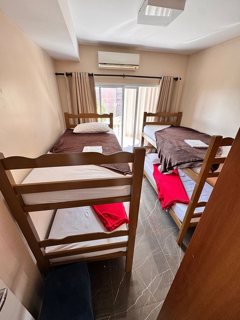 Beach Living de luxe Andar Superior 02 Quartos