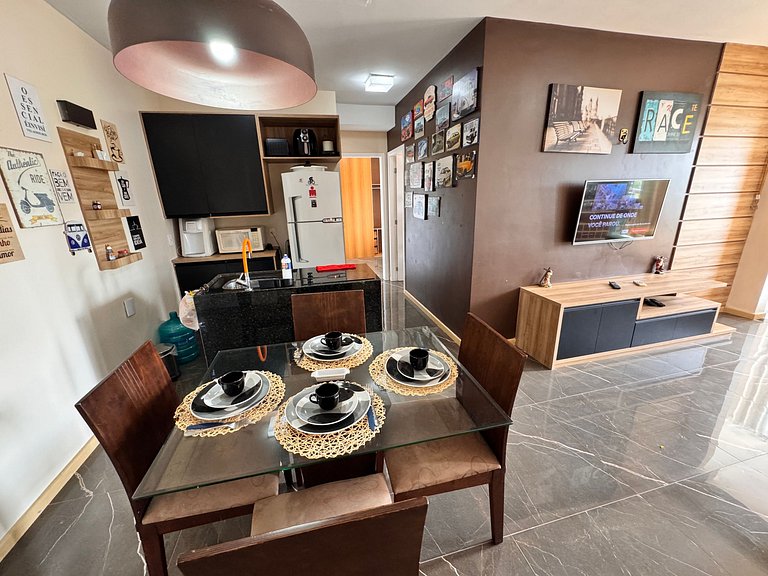 Beach Living de luxe Andar Superior 02 Quartos