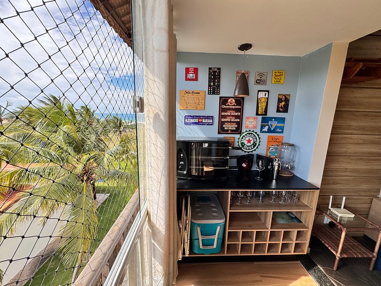 Beach Living de luxe Andar Superior 02 Quartos