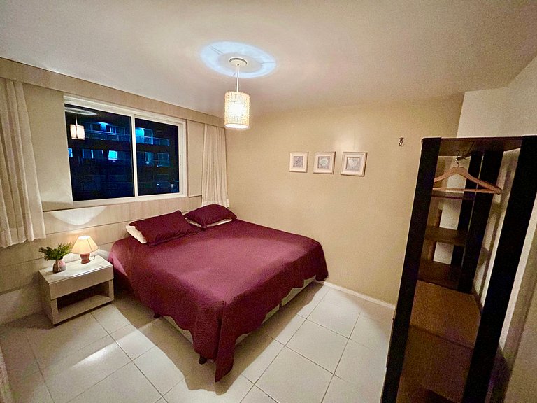 Linda Duplex, 4qtos, jacuzzi e vista mar