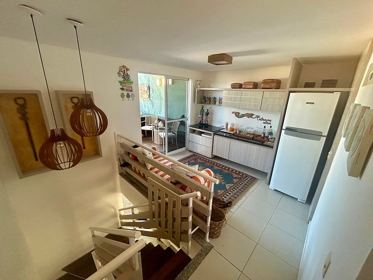 TerraMaris - Duplex, 5qtos, jacuzzi e vista mar