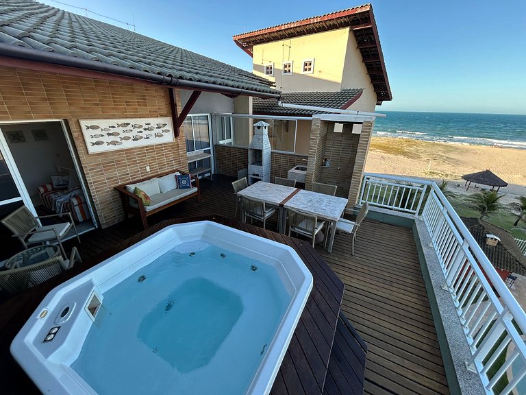 TerraMaris - Duplex, 5qtos, jacuzzi e vista mar